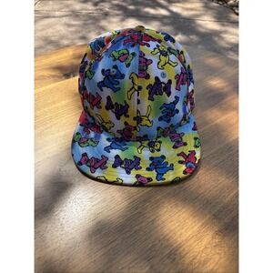 Grateful Dead Dancing Teddy Bears Baseball Hat Snapback Vintage Look New 2022‎